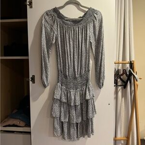 Michael Kors smocked off the shoulder dress